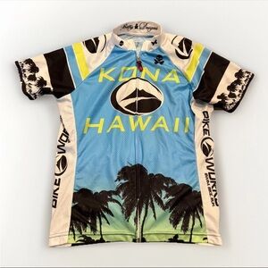Betty Designs Cycling Jersey Skull Women's Size Medium Kona Hawaii Pockets NWOT